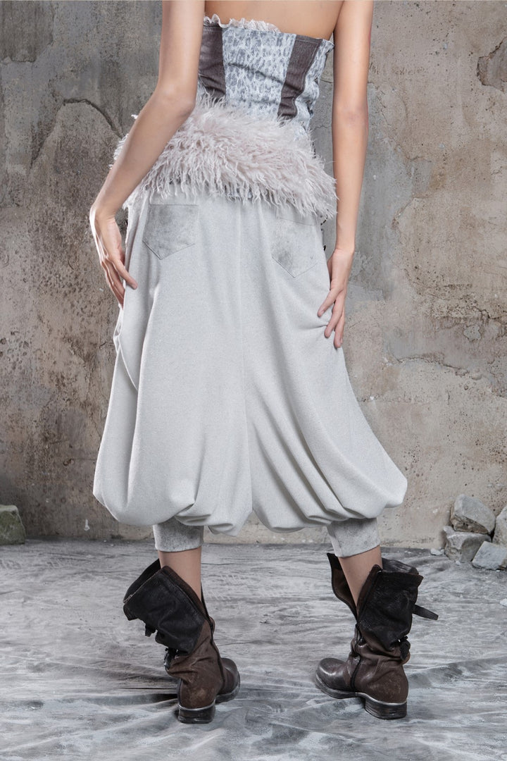 Oversized Draped Cloud Pants