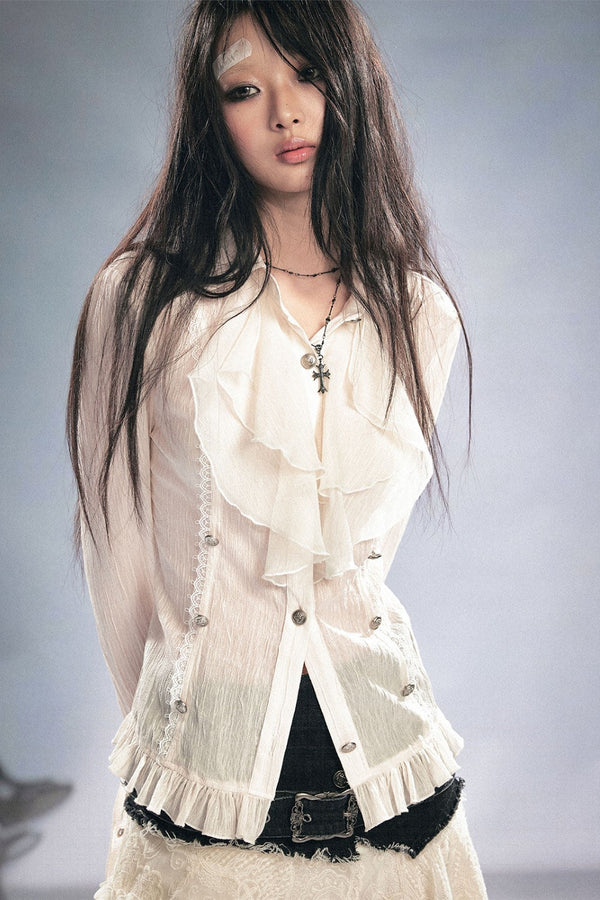 Seraphina Ruffle Blouse