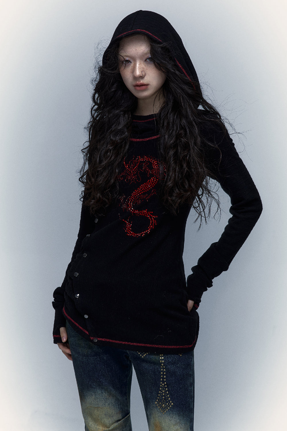 Hooded Dragon Shirt