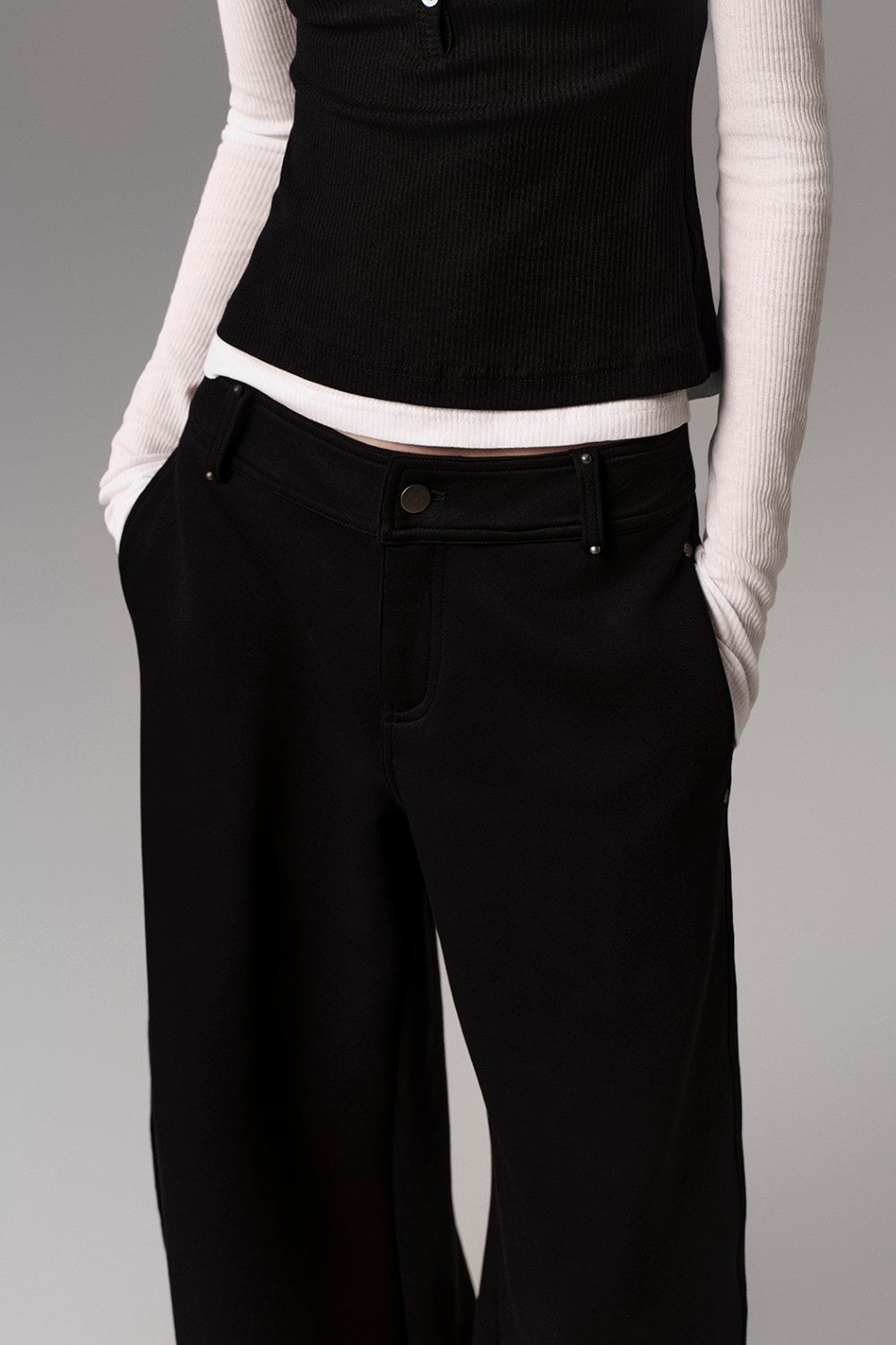 Shadow Pleat Sculpt Pants