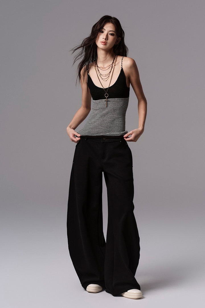 Shadow Pleat Sculpt Pants