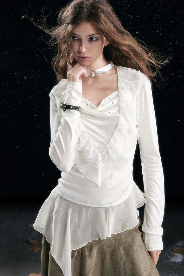 Luna Ruffle Punk Top