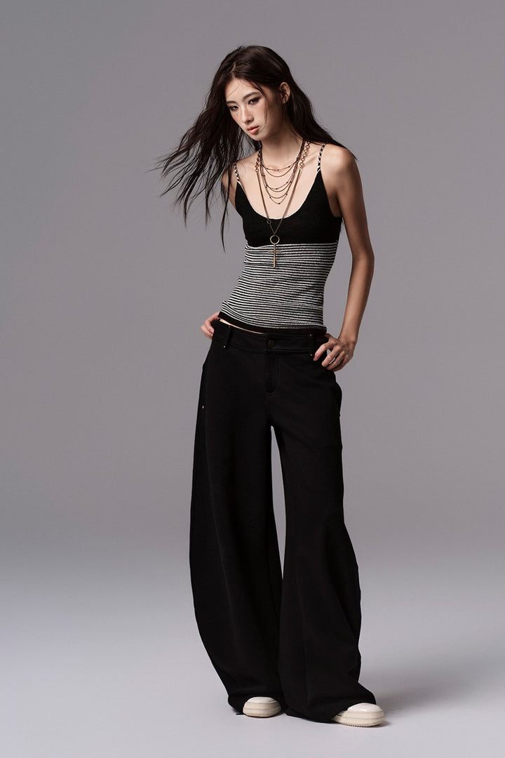 Nightstripe Knit Slim Cami