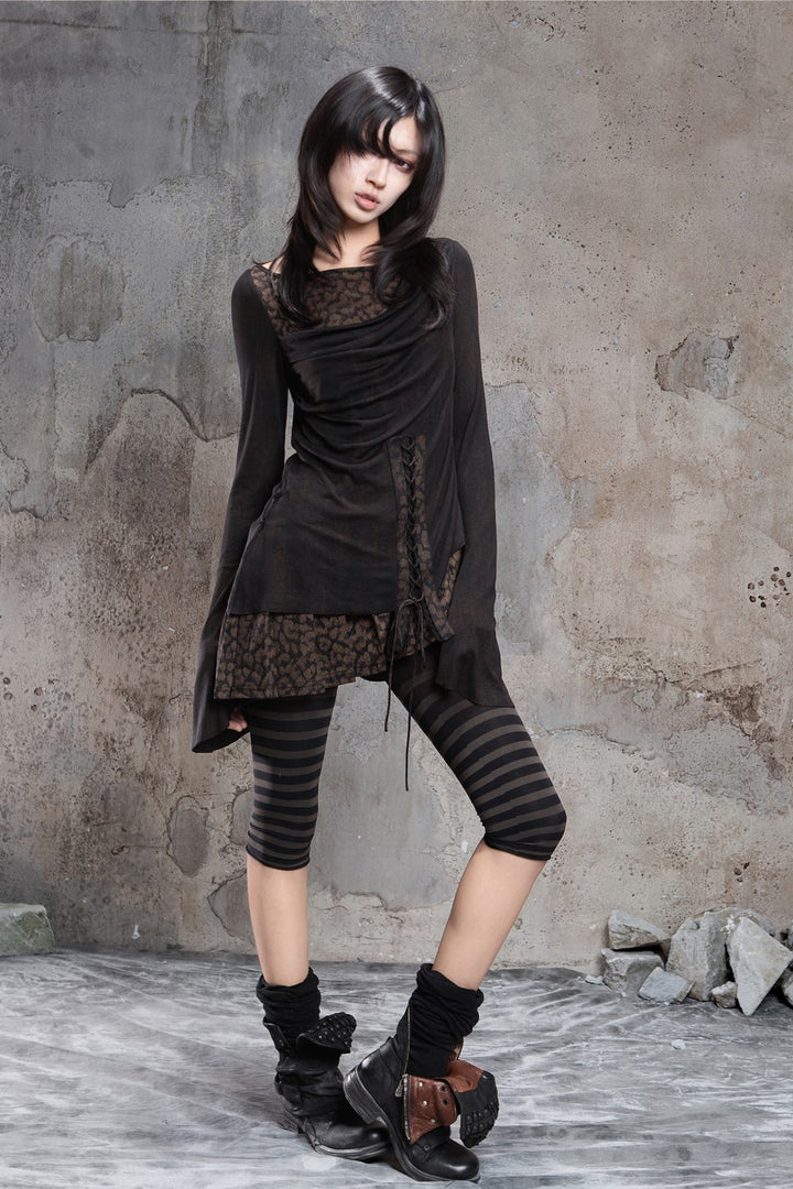 Feral Curve Drape Shirt