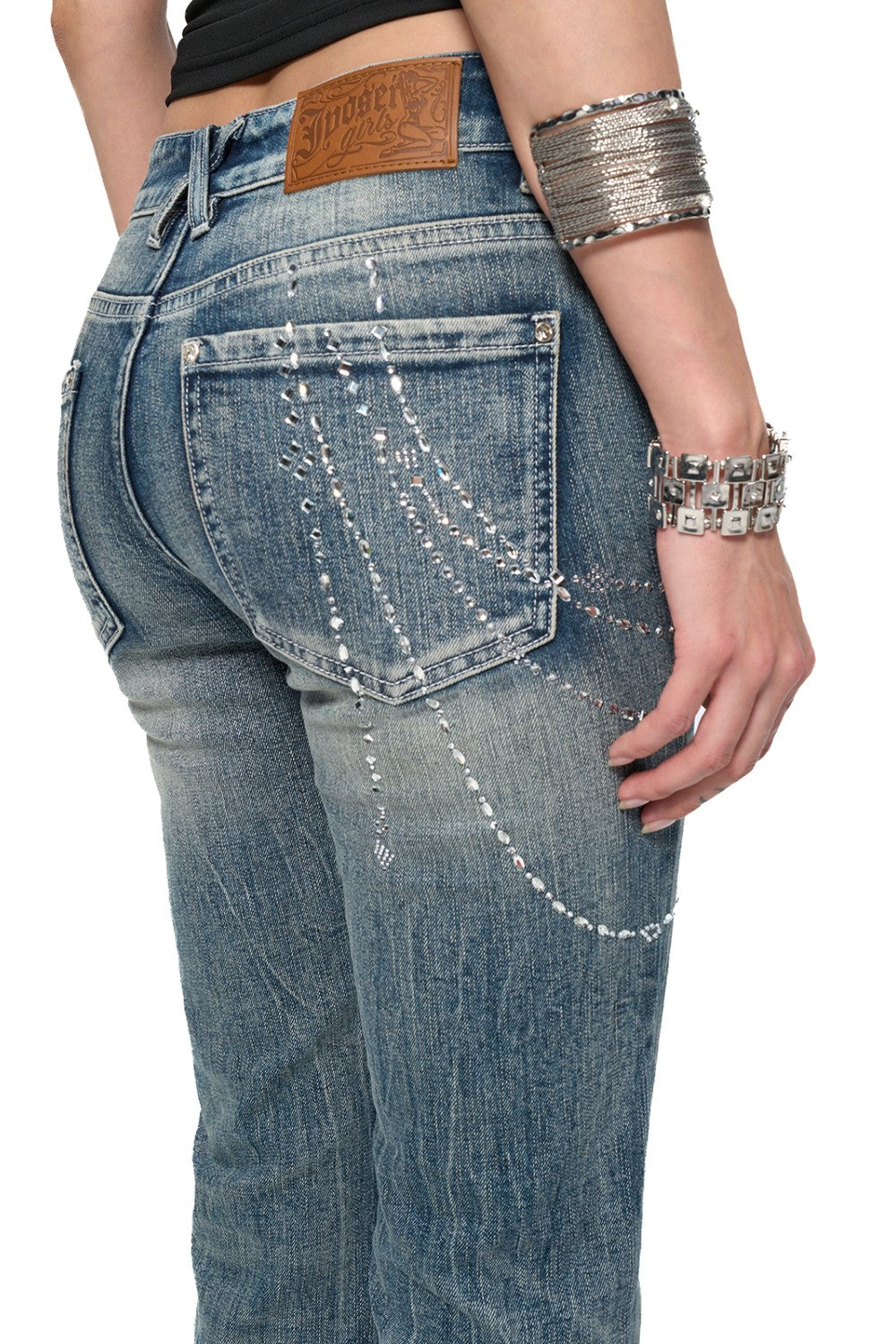 Crystal Bootcut Jeans