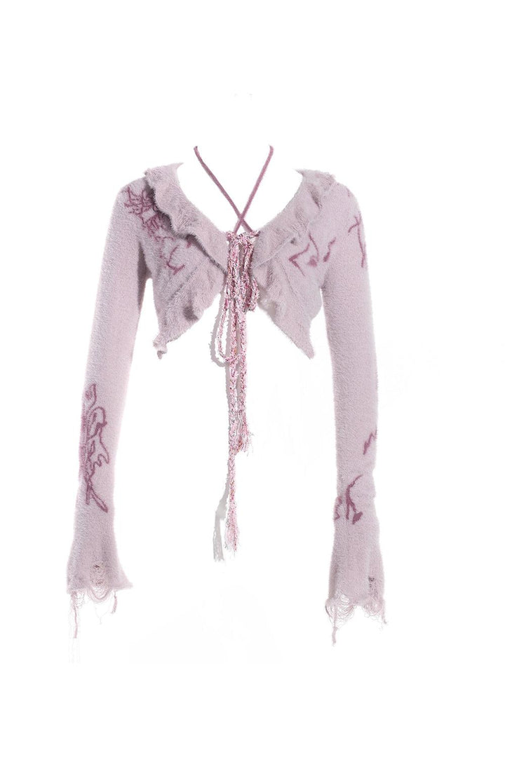 Short Open Knit Cardigan - Pixie Rebels