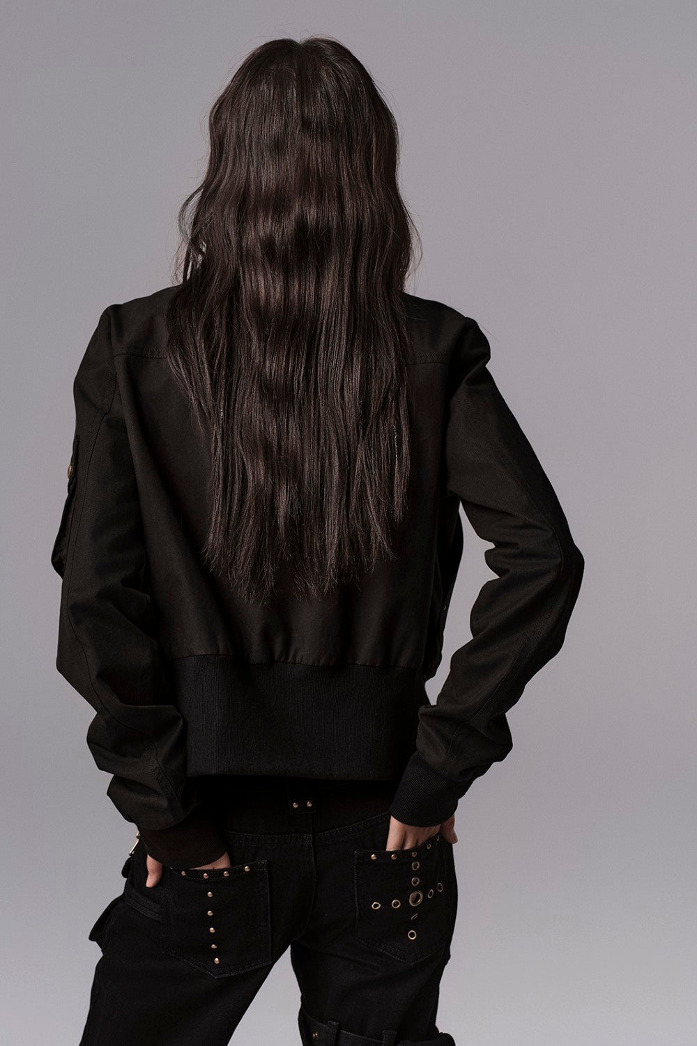 Buckle Collar Utility Jacket