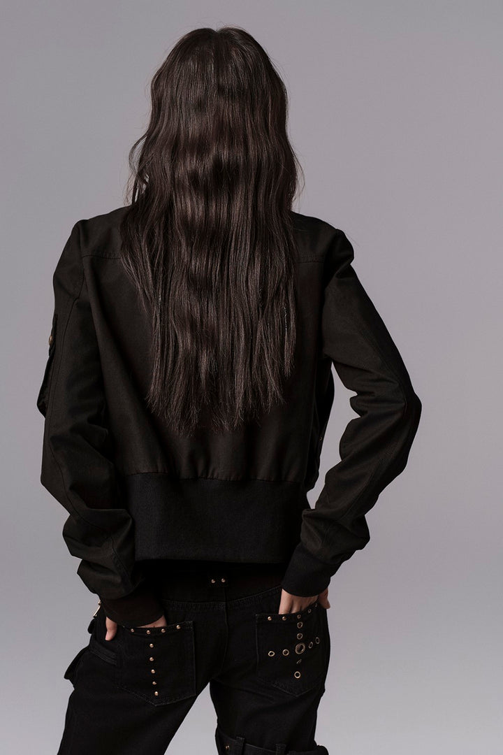 Buckle Collar Utility Jacket