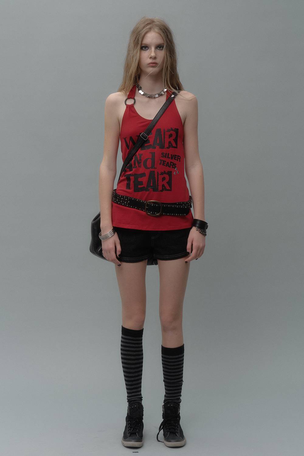 Red Racer Tank Top
