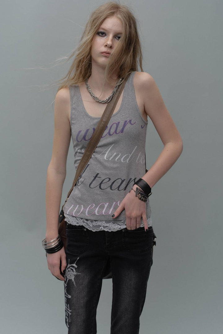 Soft Print Tank Top