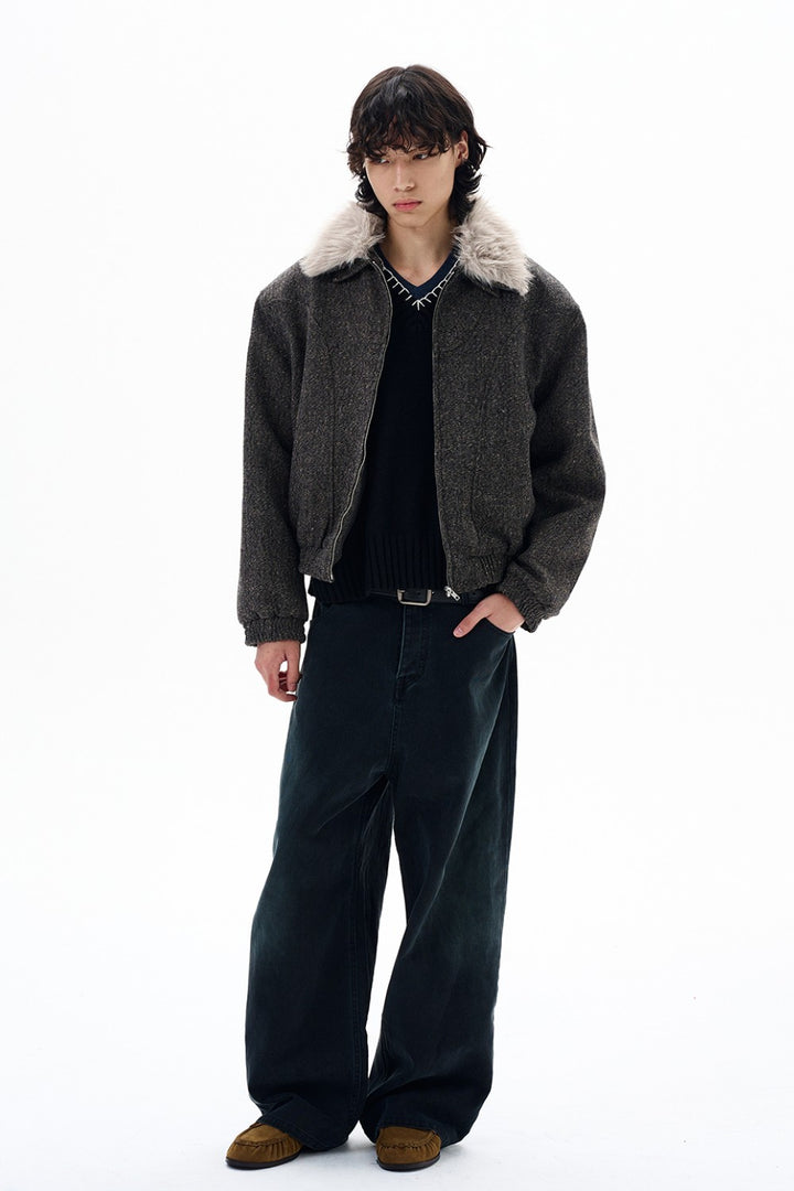 Midnight Thread Fur Coat