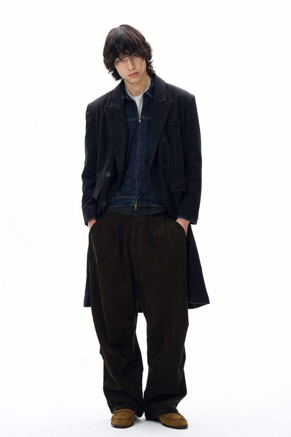 Downtown Noir Overcoat