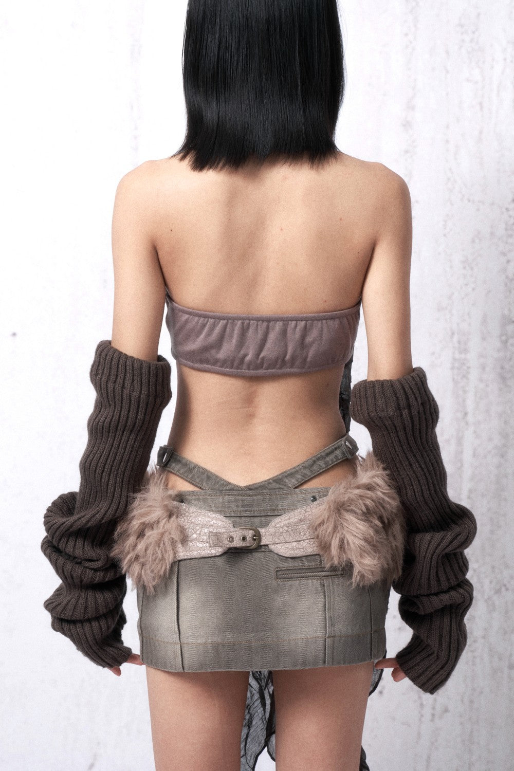 Echo Fur Belt