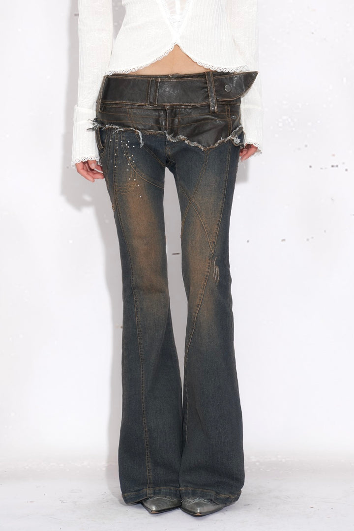 Low-Rise Fusion Jeans