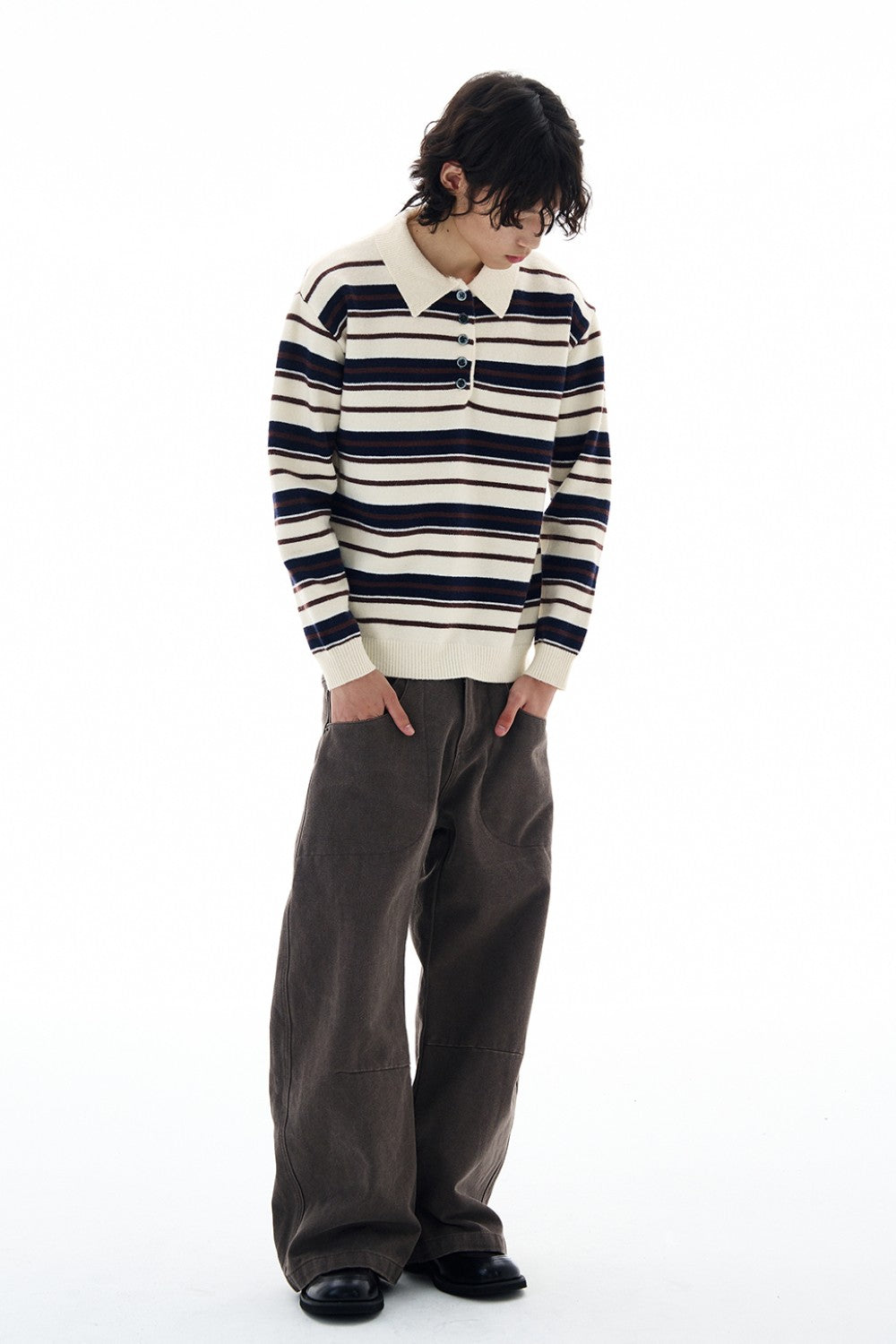 Washed Gray Blade Jeans