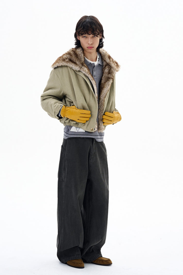 Olive Dune Bomber Jacket