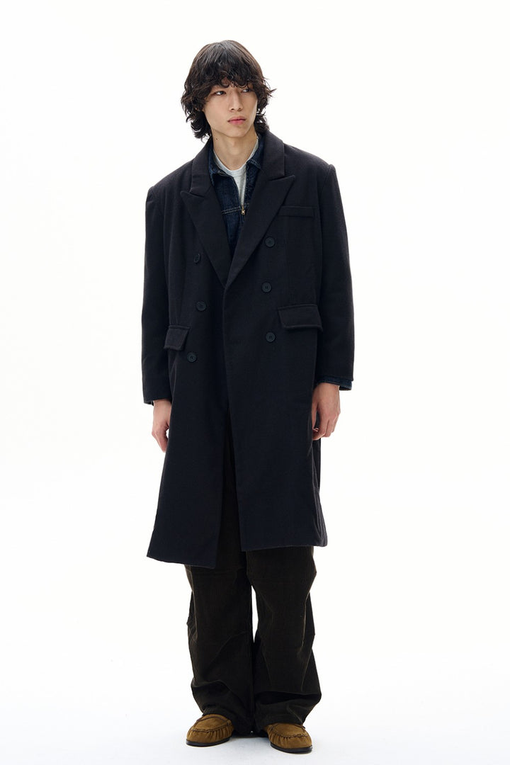 Downtown Noir Overcoat