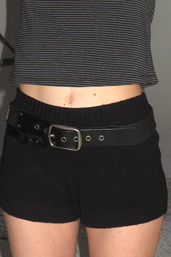 Studded Graphic Belt