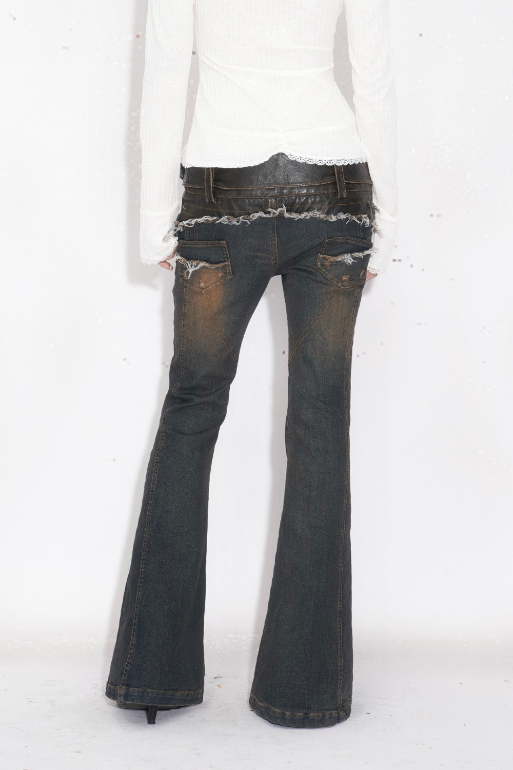 Low-Rise Fusion Jeans