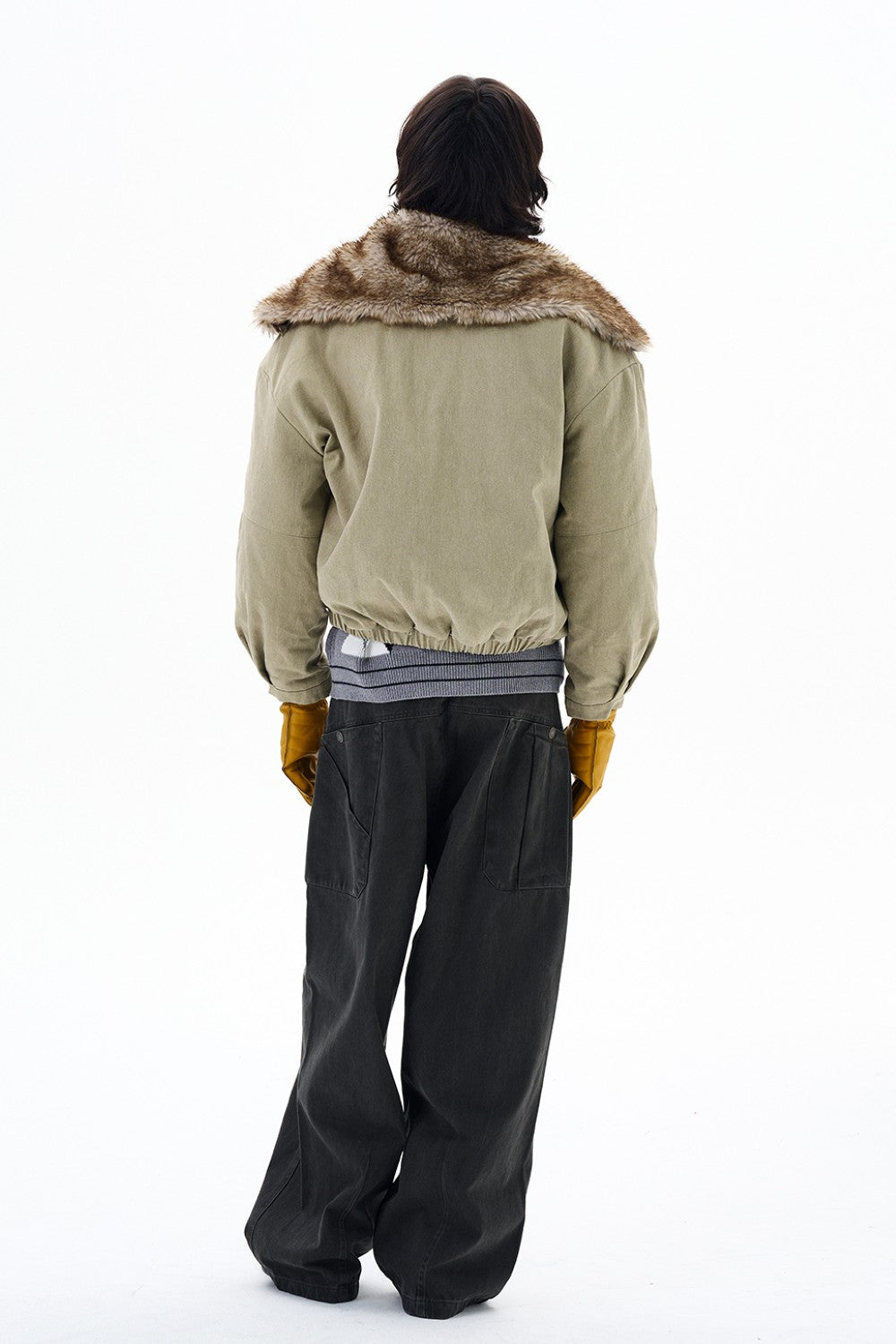 Olive Dune Bomber Jacket