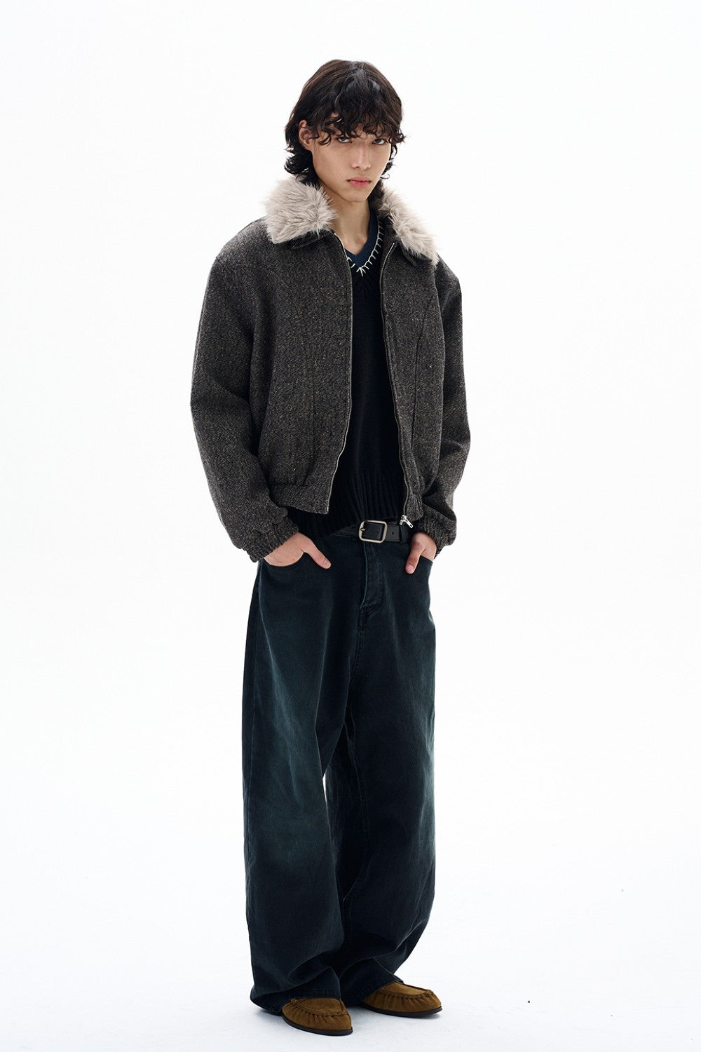 Midnight Thread Fur Coat