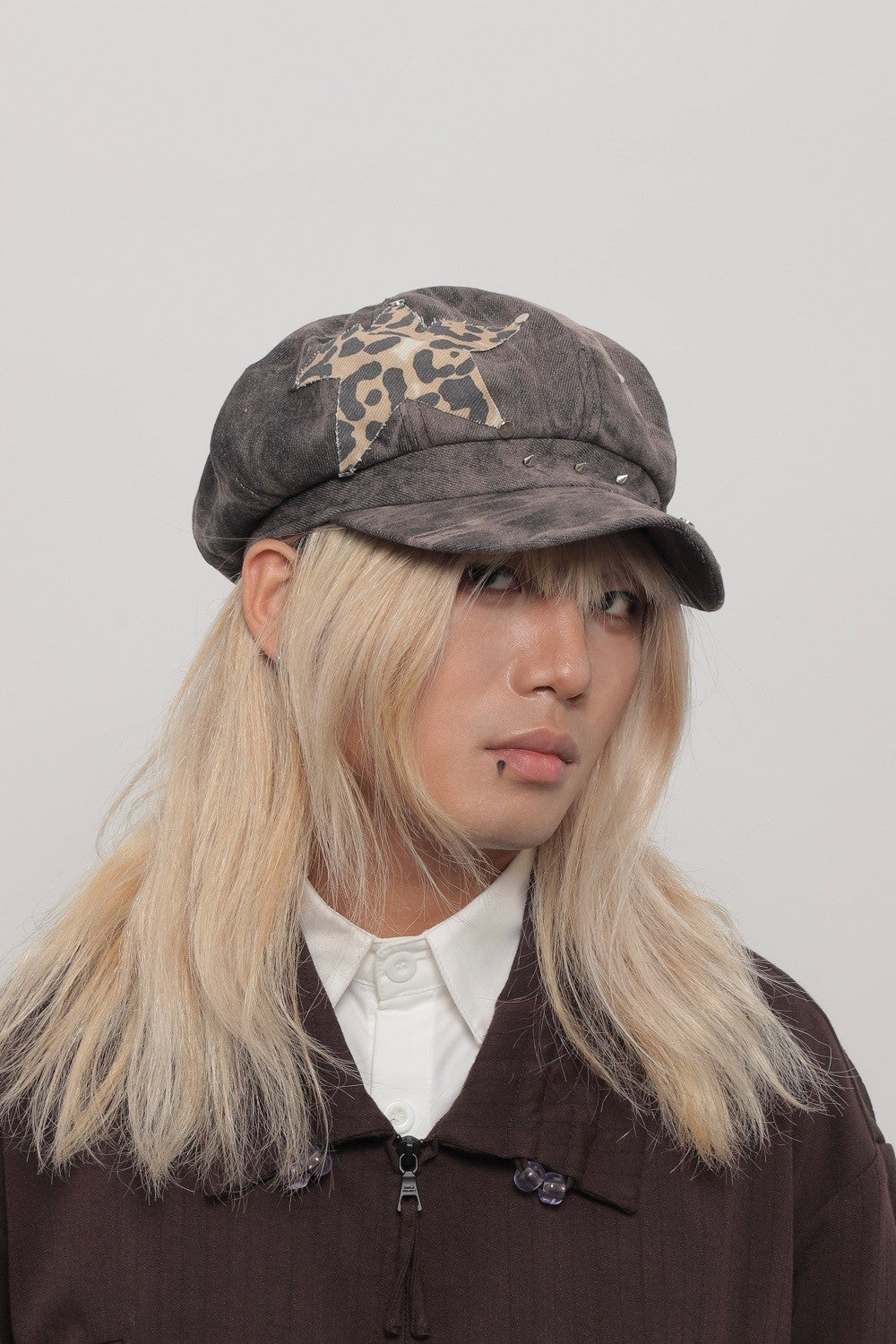 Leopard Star Beret