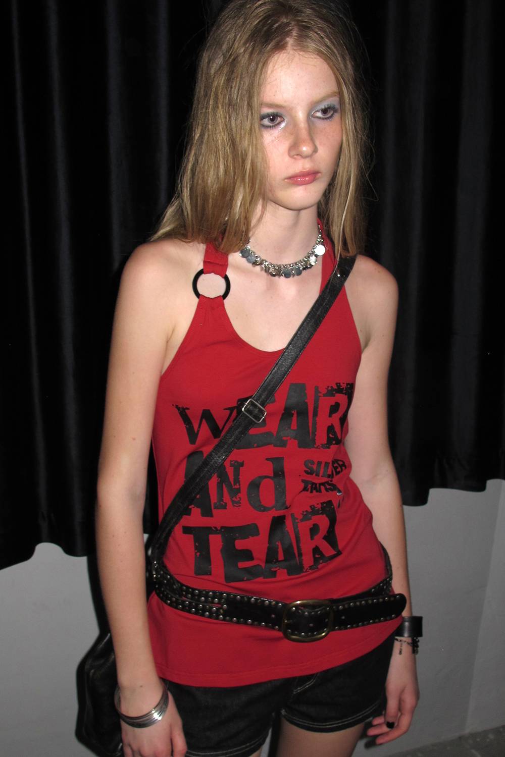 Red Racer Tank Top