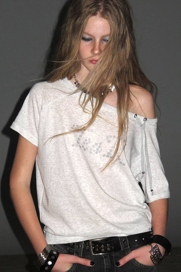 Heather Drawstring Shirt