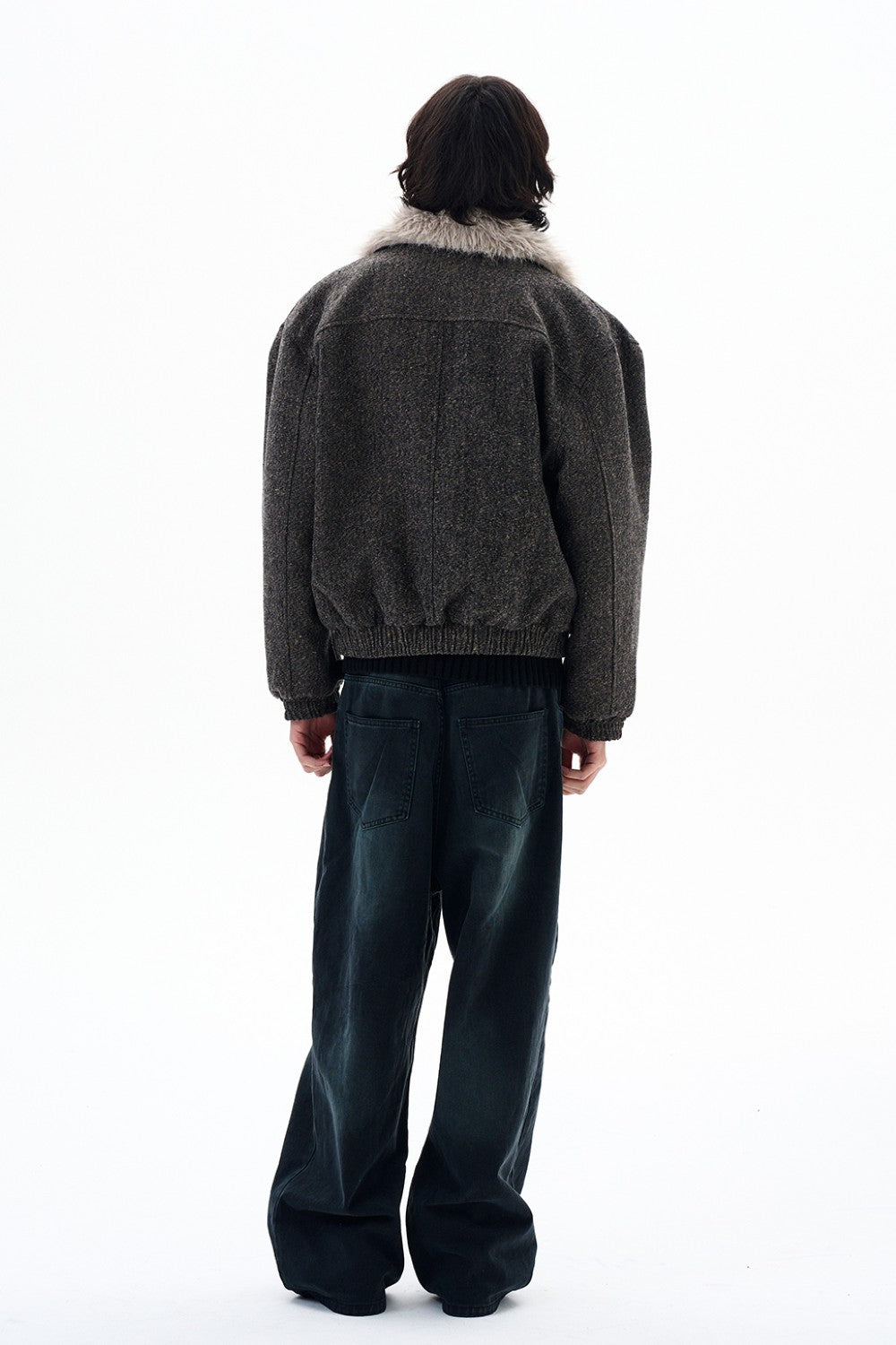 Midnight Thread Fur Coat