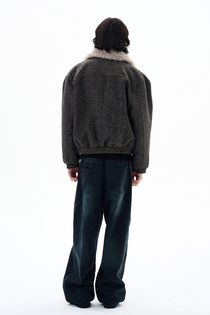 Midnight Thread Fur Coat