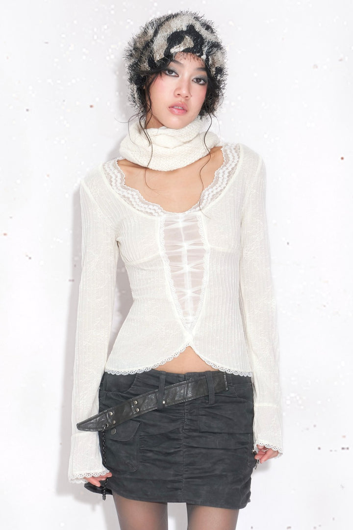 Elodie Lace Whisper Top