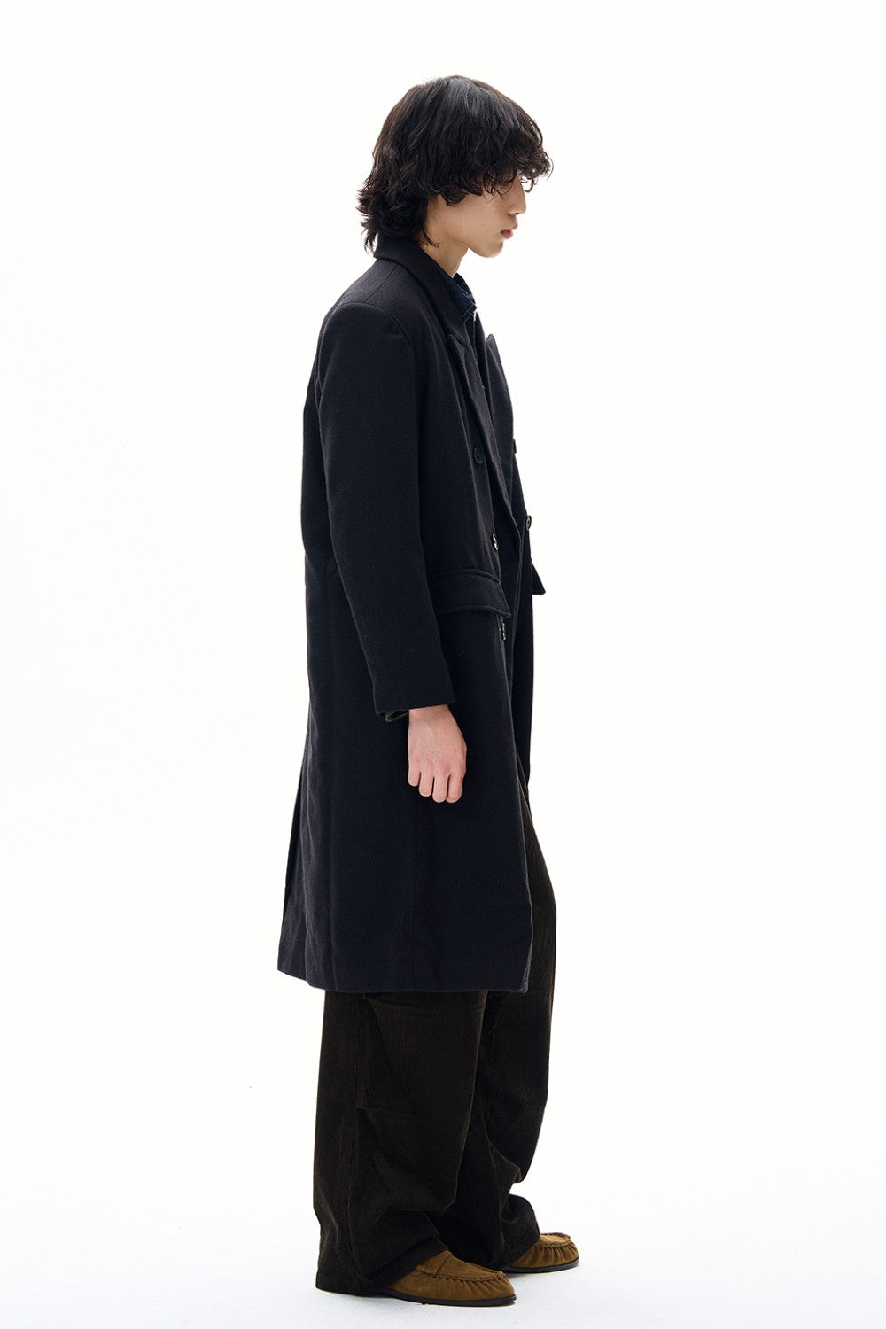 Downtown Noir Overcoat