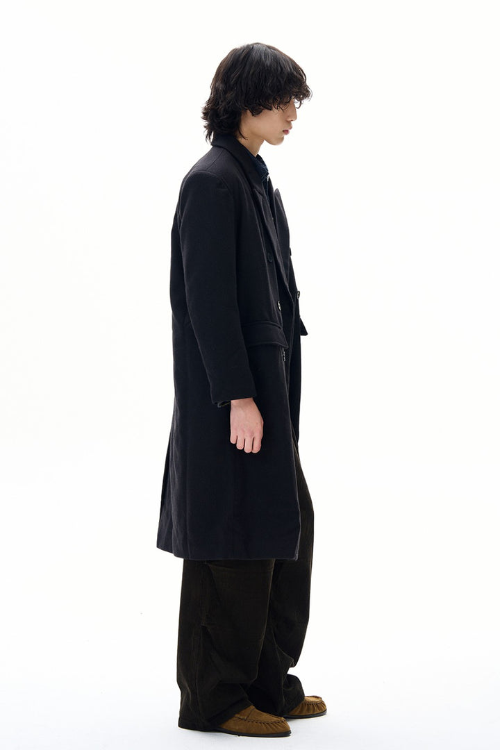 Downtown Noir Overcoat