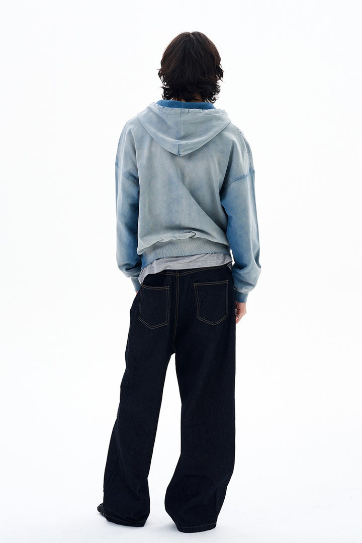 Washed Retro Badge Jacket