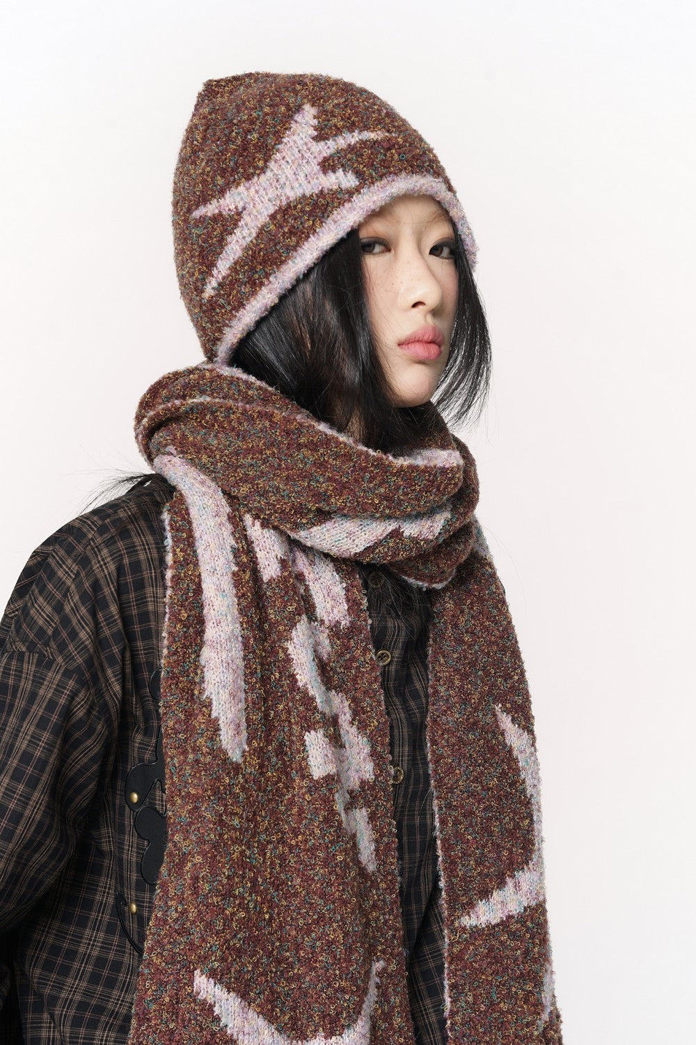 Starry Knit Winter Beanie