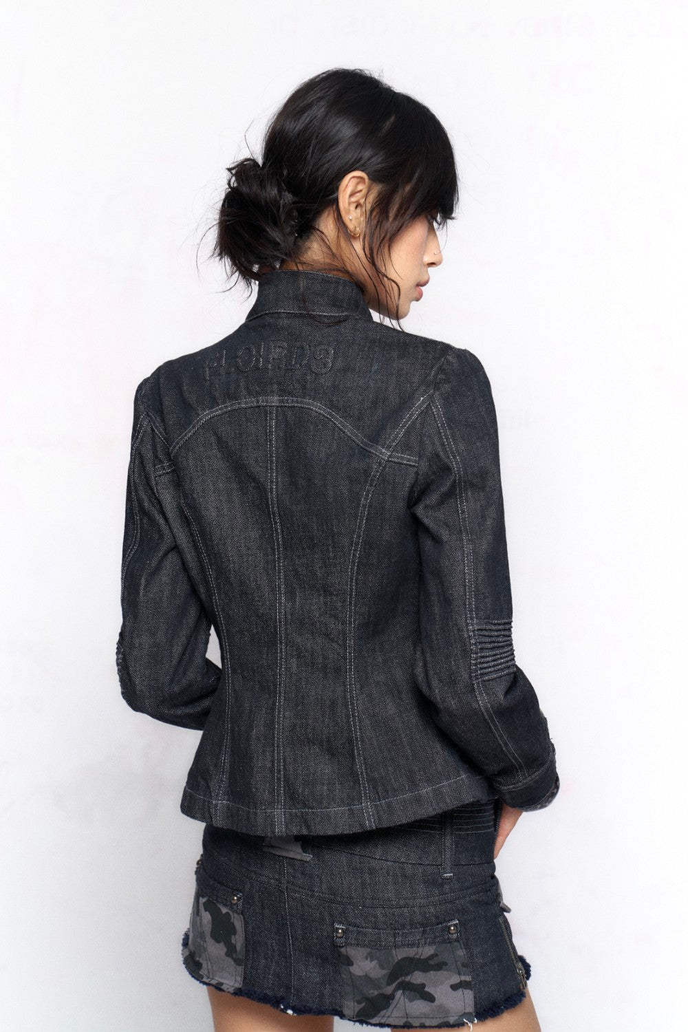 Lena Dark Denim Jacket