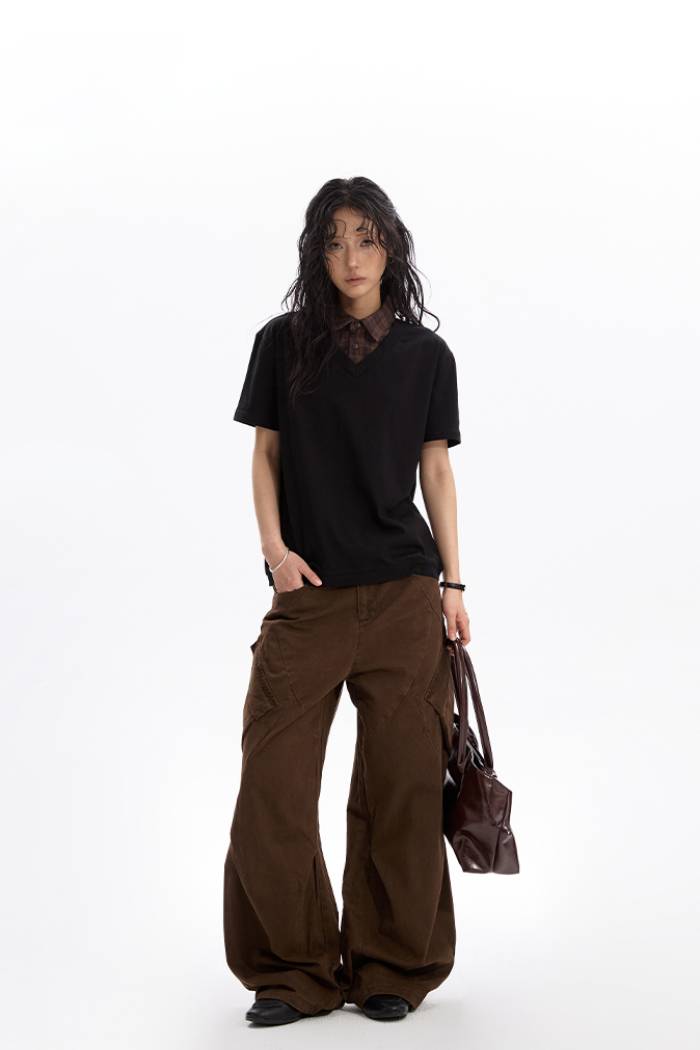 Layer-Ready V Tee