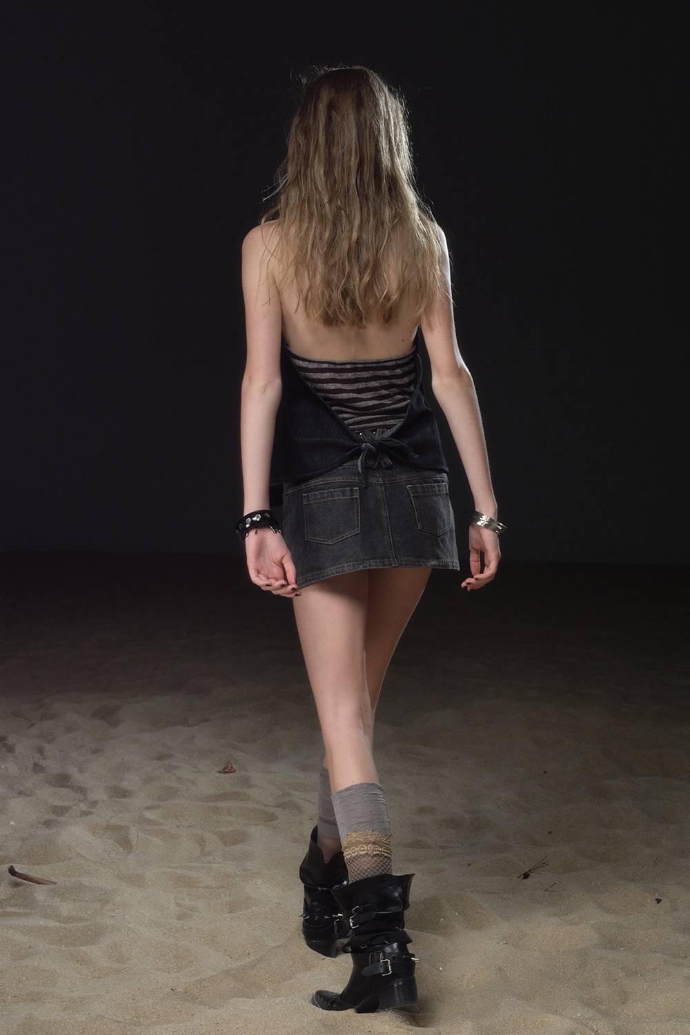 Layered Halter Vest Top