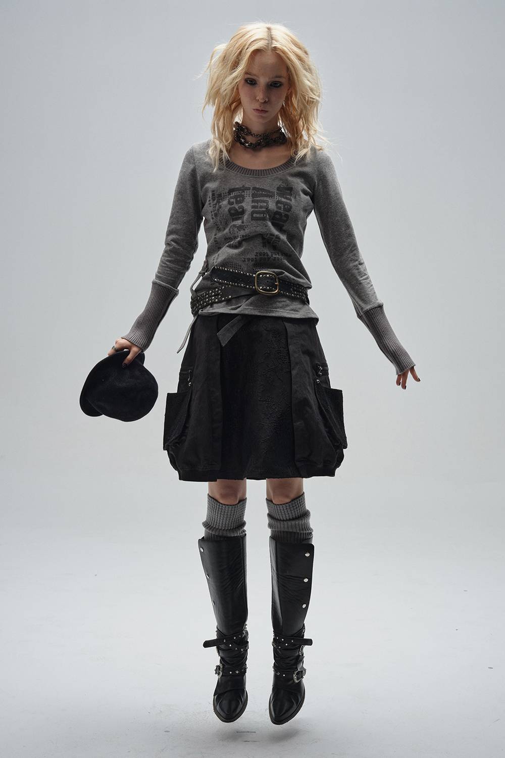 Urban Pocket A-line Skirt