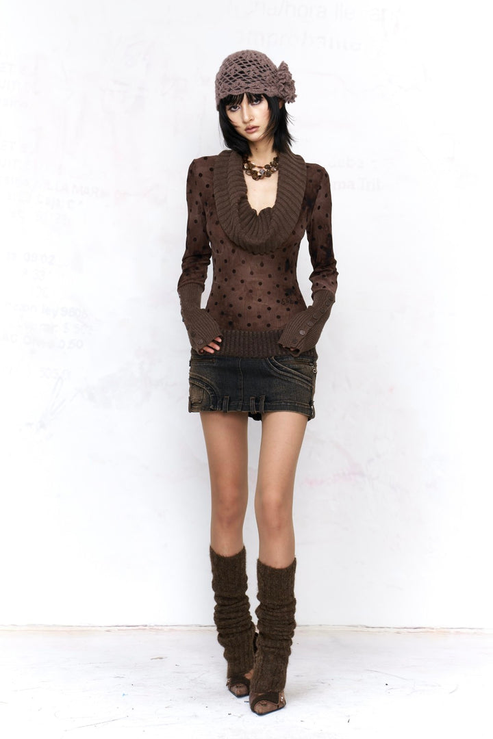 Sheer Polka Bodysuit