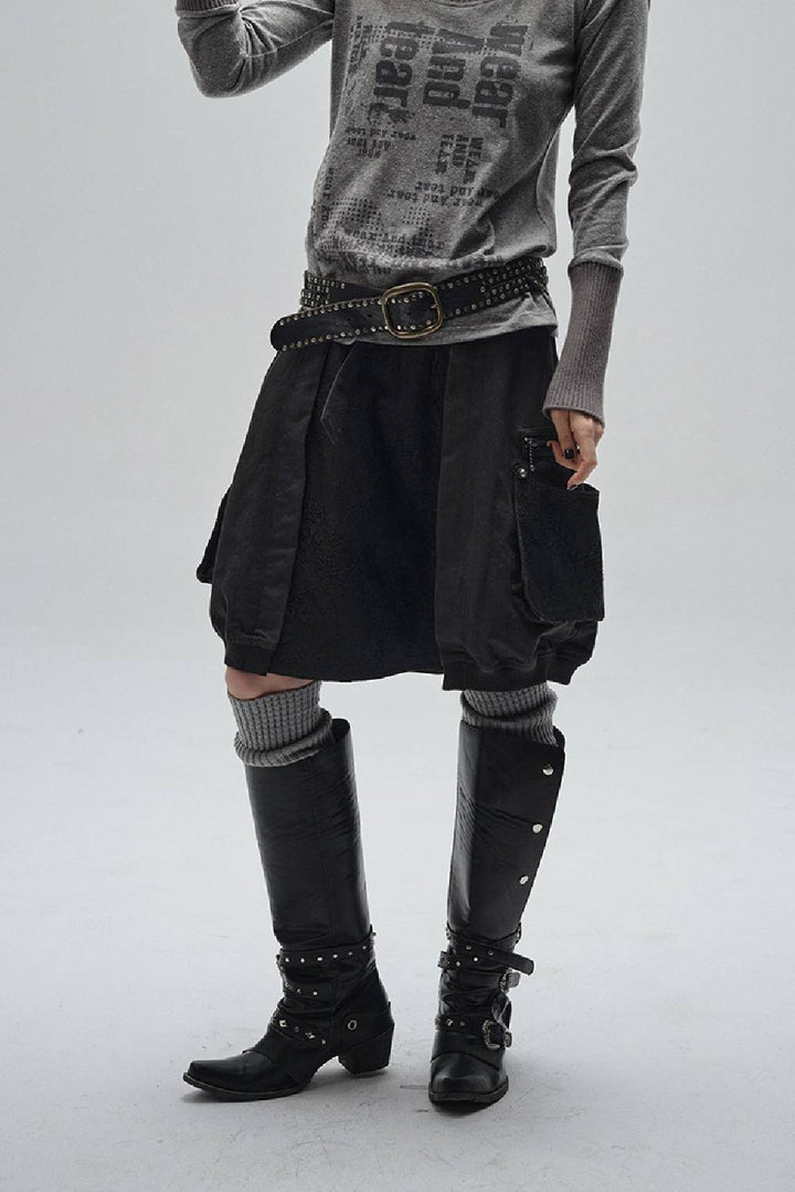 Urban Pocket A-line Skirt