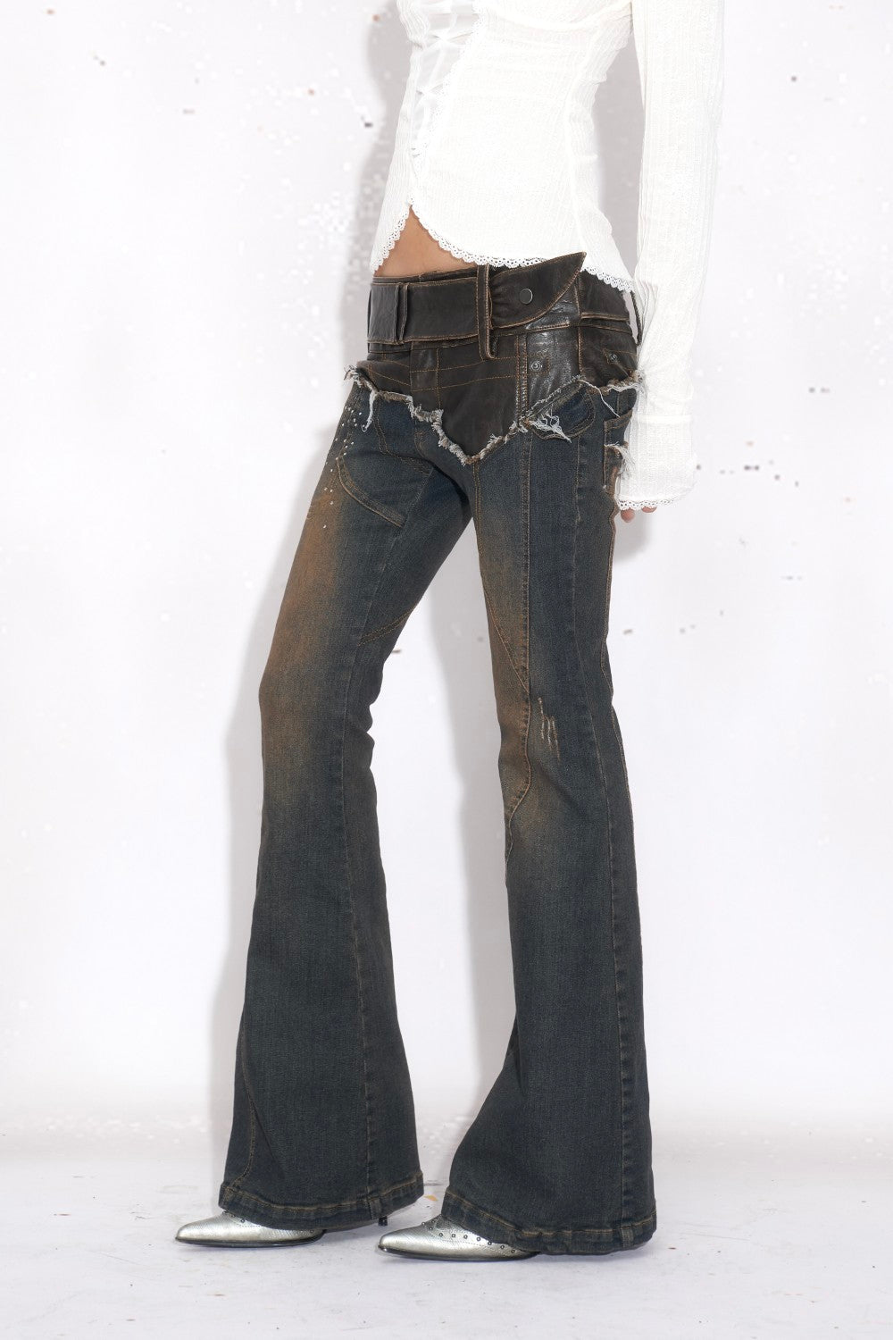 Low-Rise Fusion Jeans