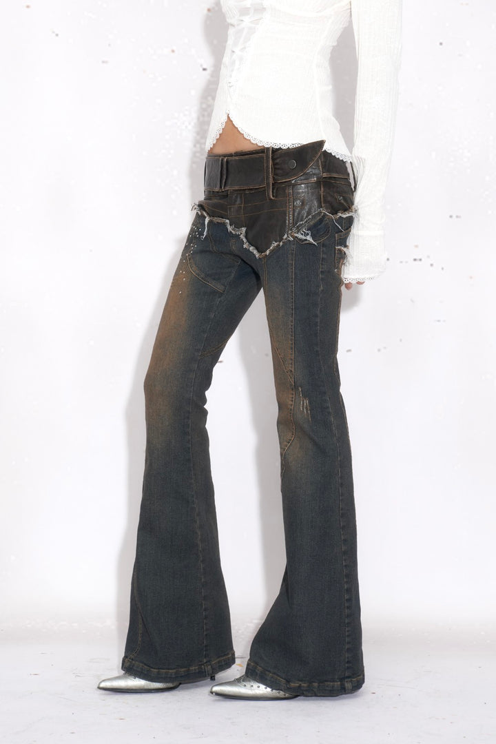 Low-Rise Fusion Jeans