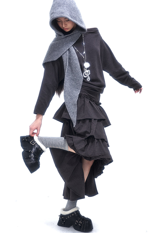 Shearling Buckle Mules