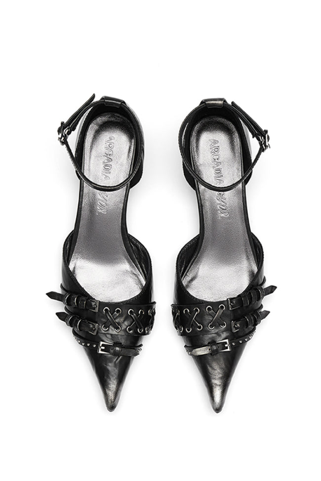 Keira Buckled Point Heels