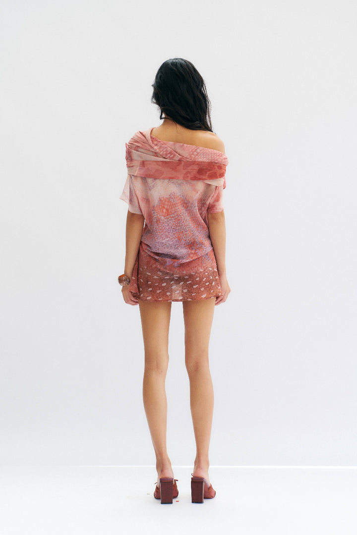 Layered Floral Dress