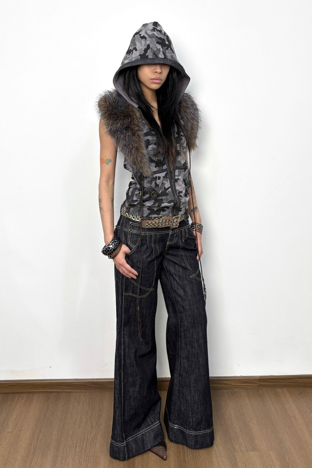 Riley Wide-Leg Retro Jeans