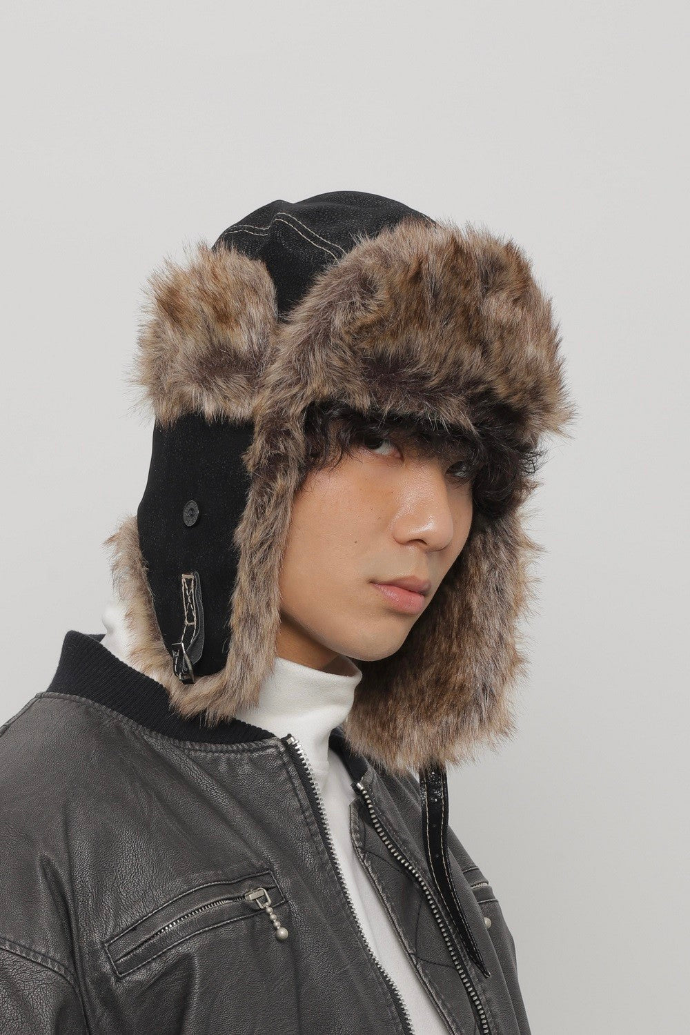 Glacier Fur Trim Hat