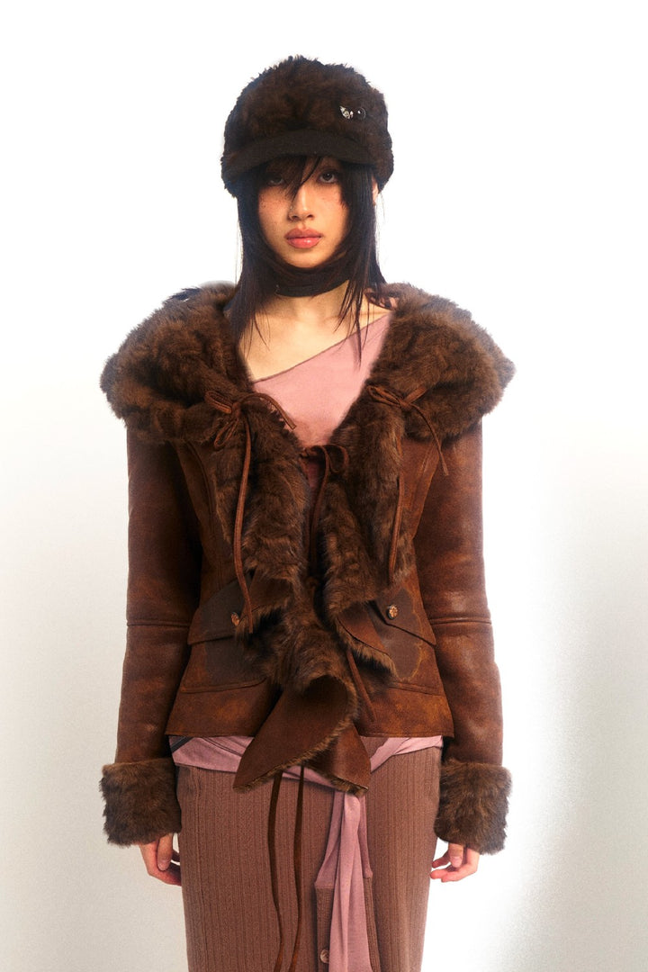 Vintage Shearling Coat