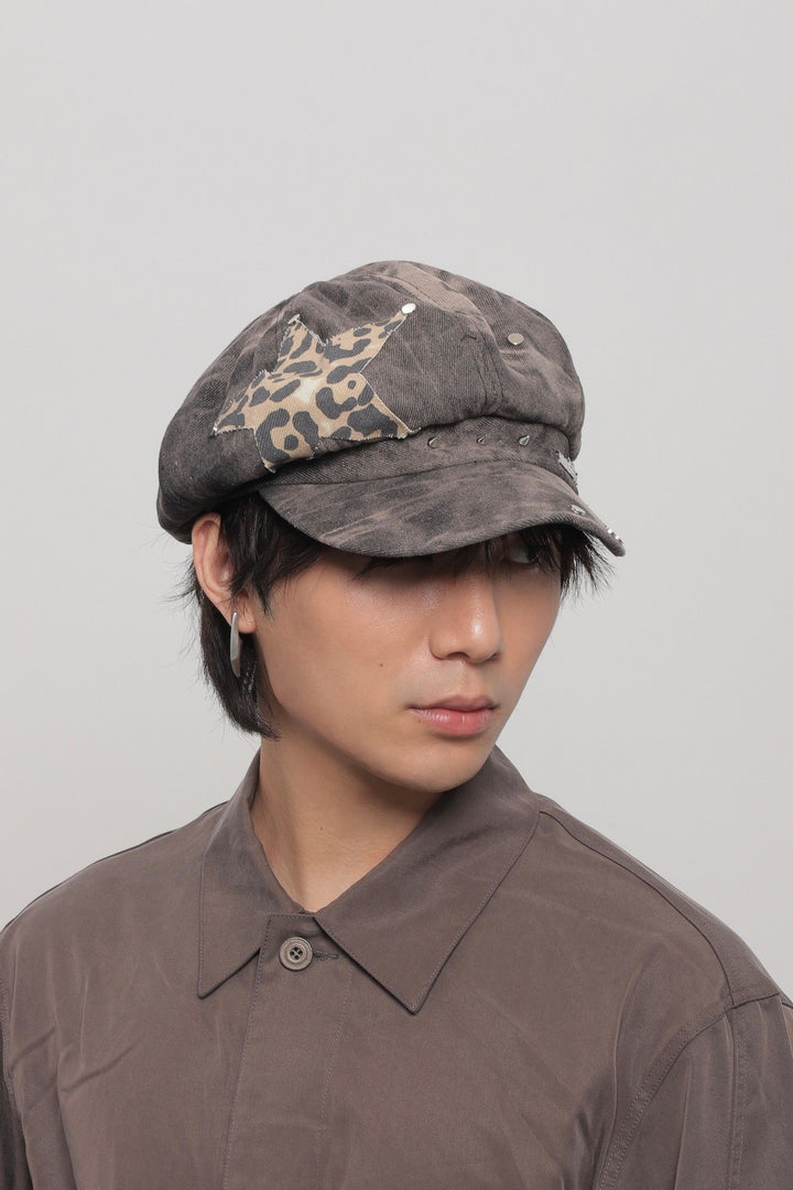 Leopard Star Beret